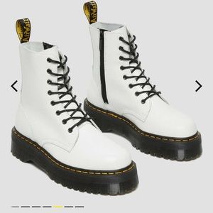 Dr. Marten Jaden Smooth Leather Platform Boots